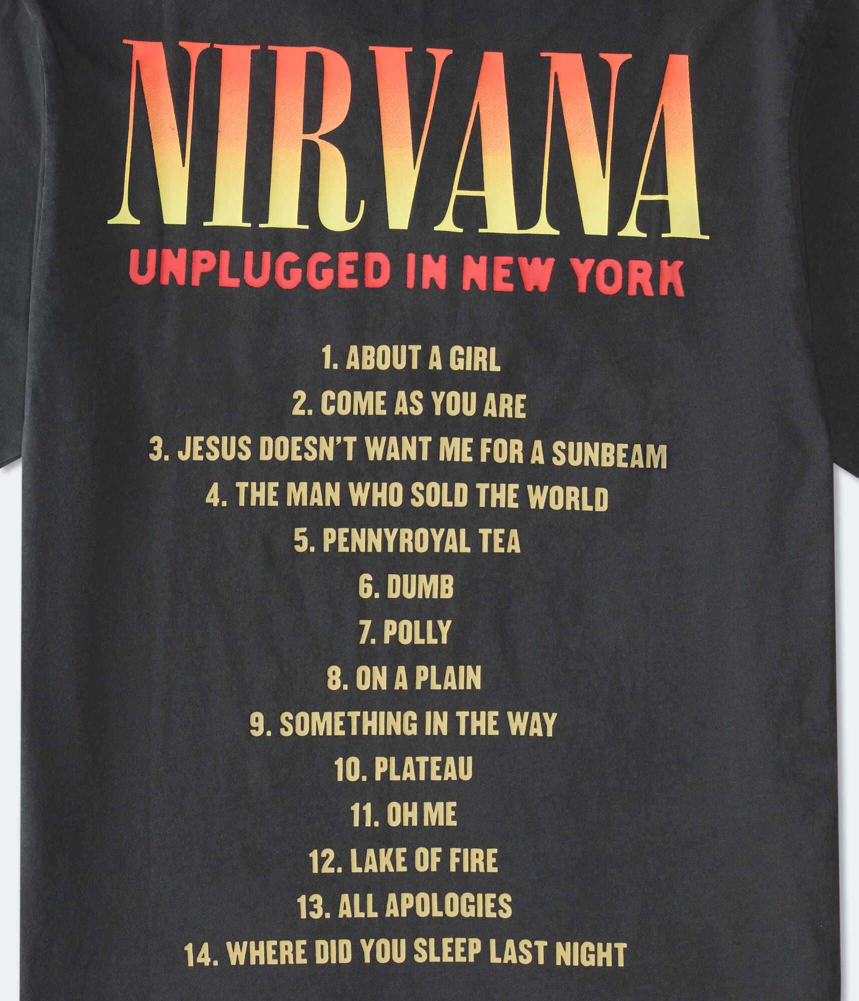 Nirvana Unplugged Relaxed Graphic Tee