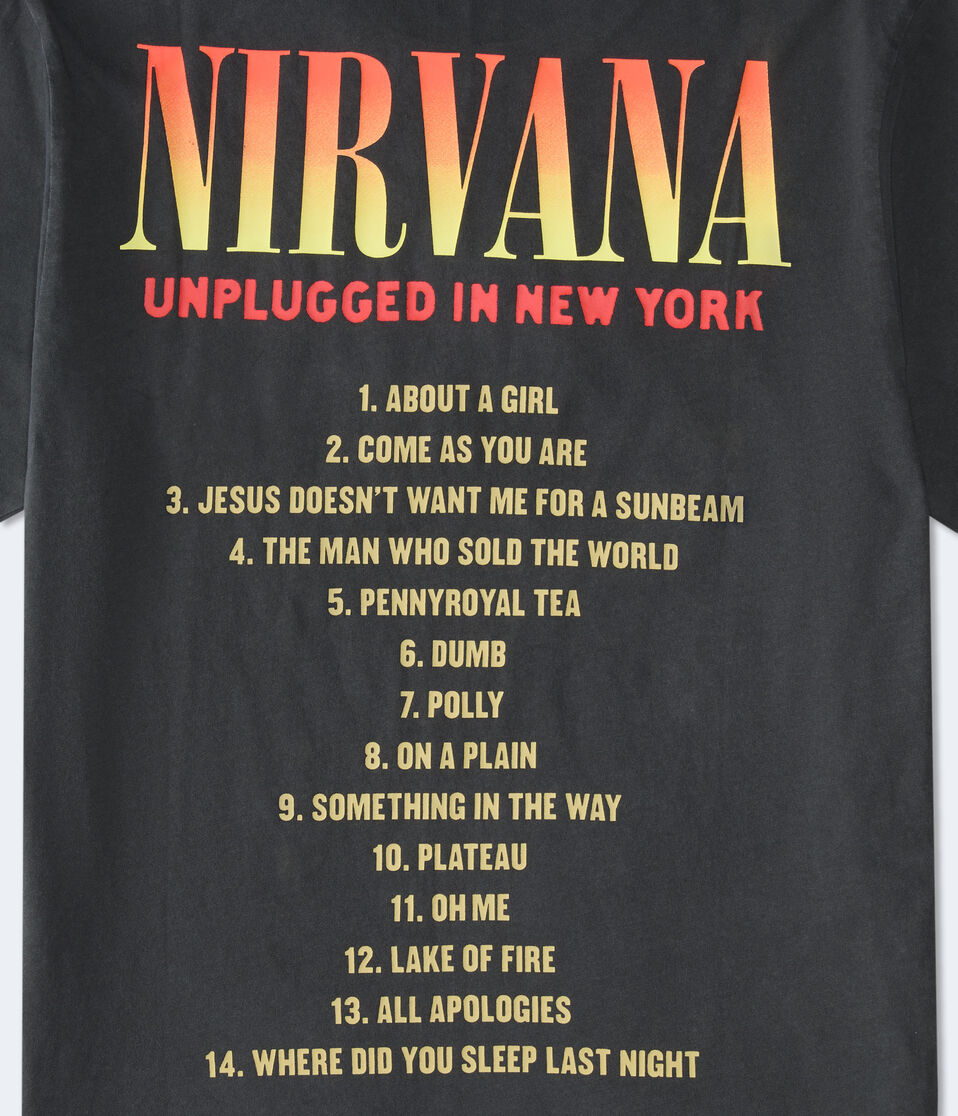 Nirvana Unplugged Relaxed Graphic Tee