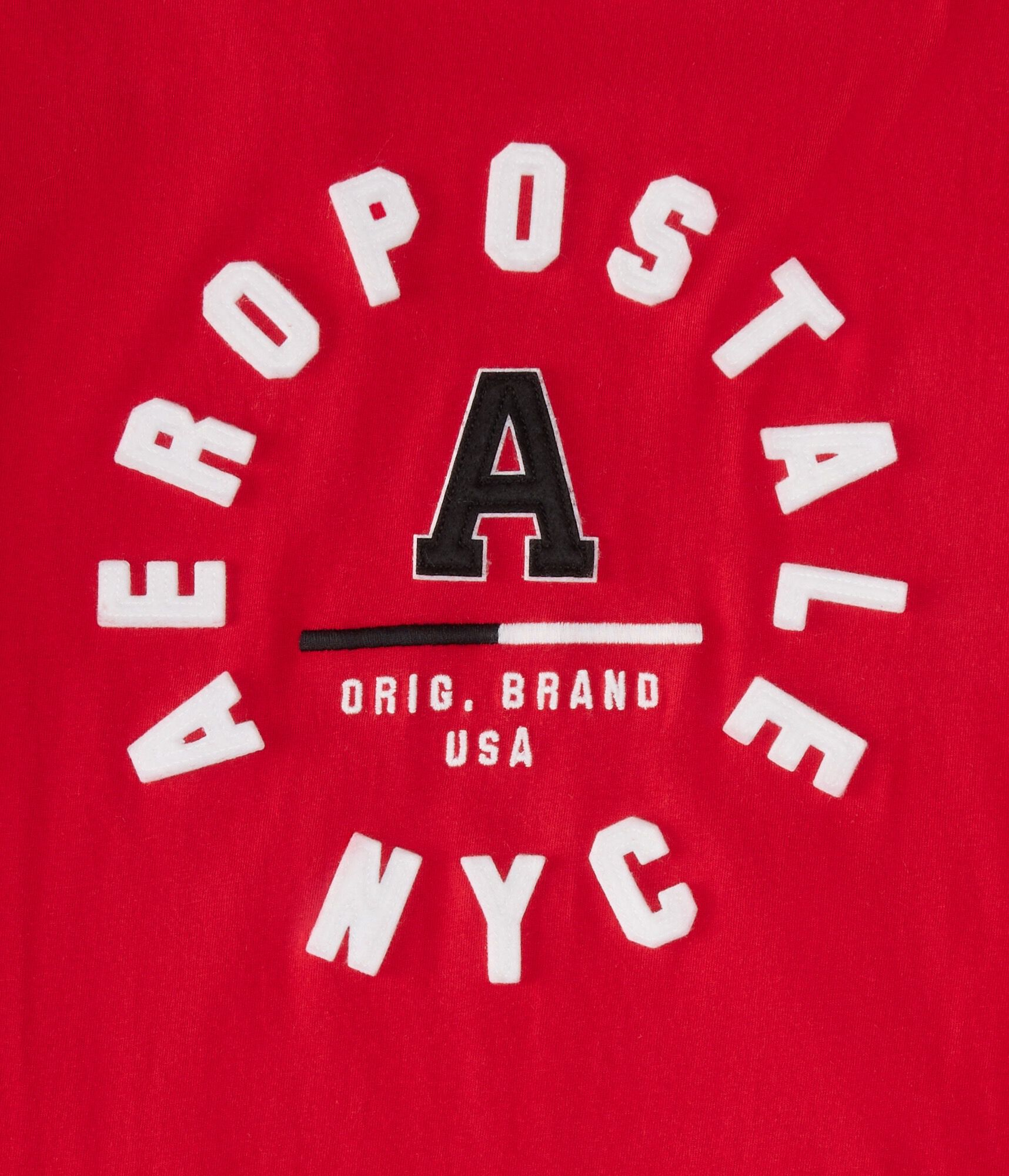 Aeropostale NYC Circle Appliqu&eacute; Graphic Tee