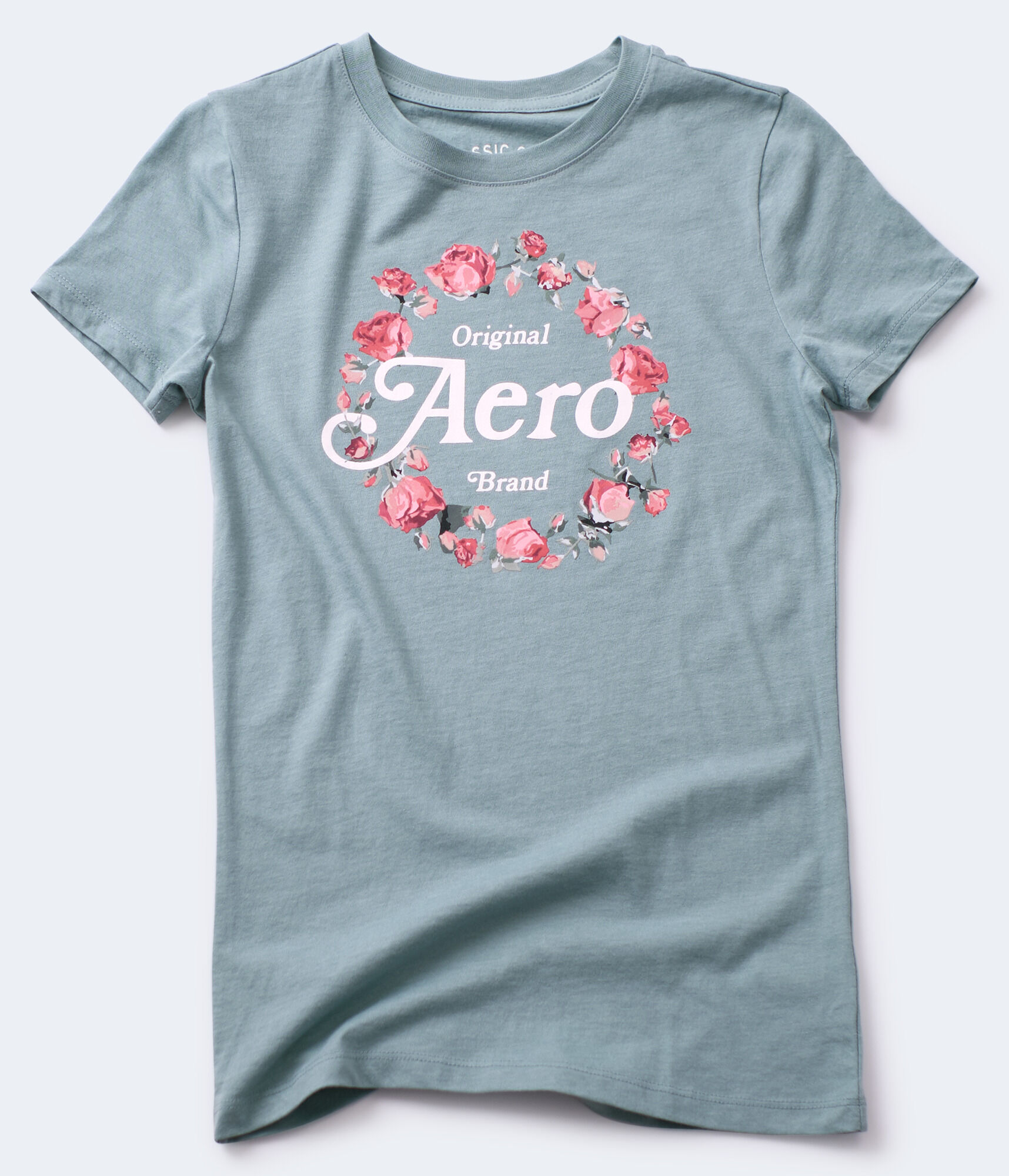 Aero Original Brand Flower Ring Graphic Tee
