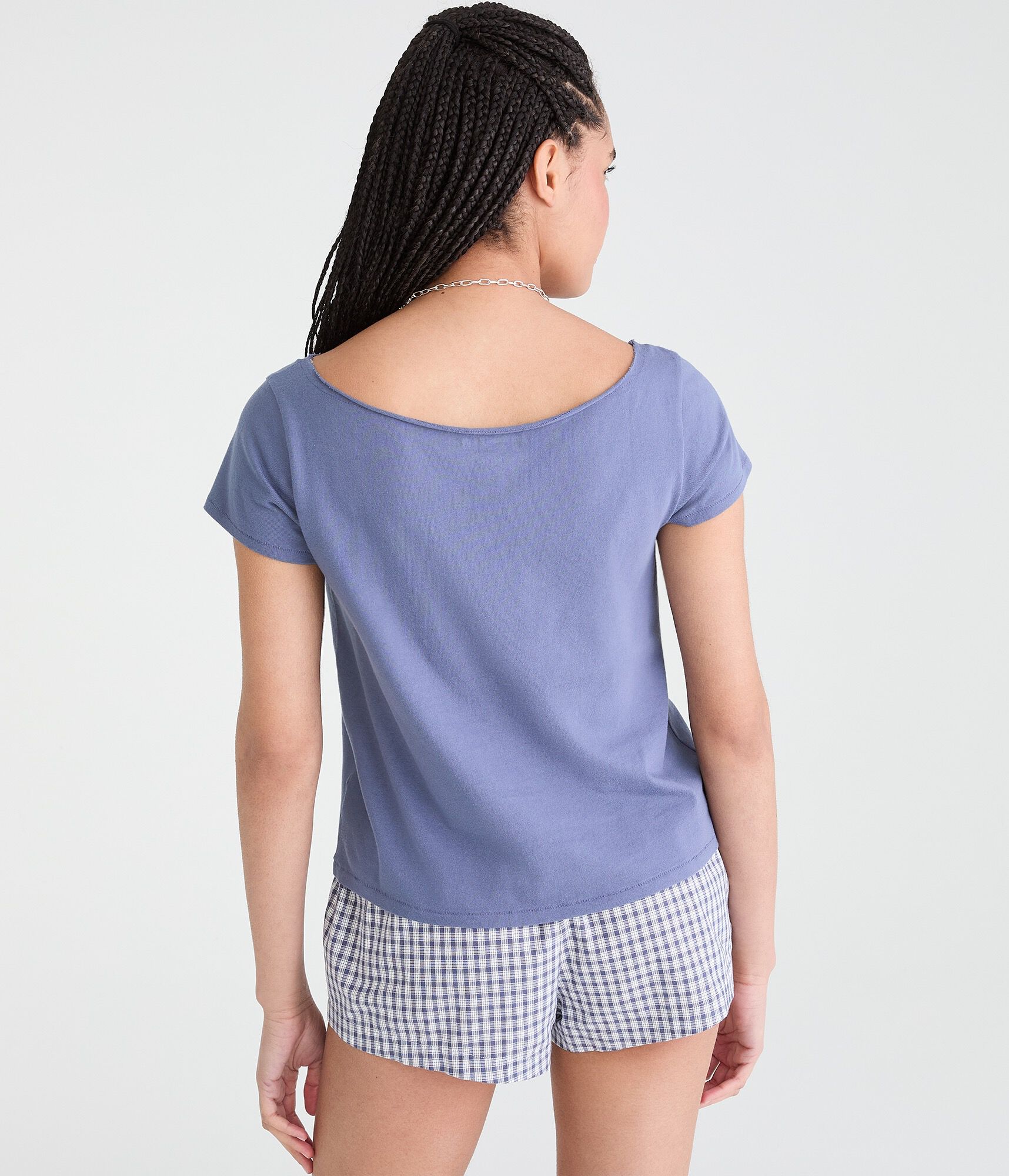 Seriously Soft Off-The-Shoulder Vintage Fit Tee