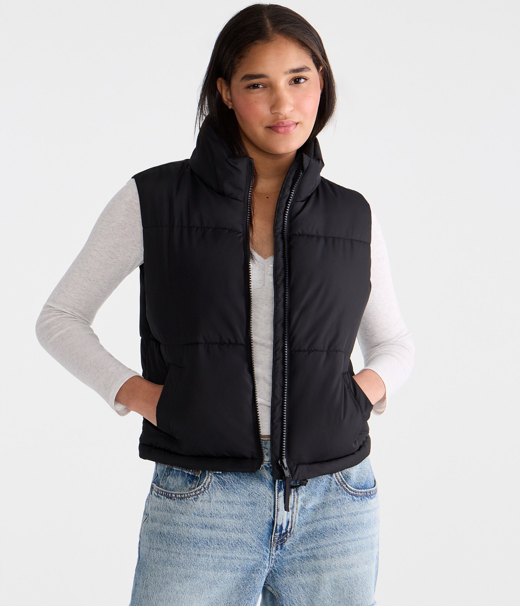 Lightweight Quilted Puffer Vest