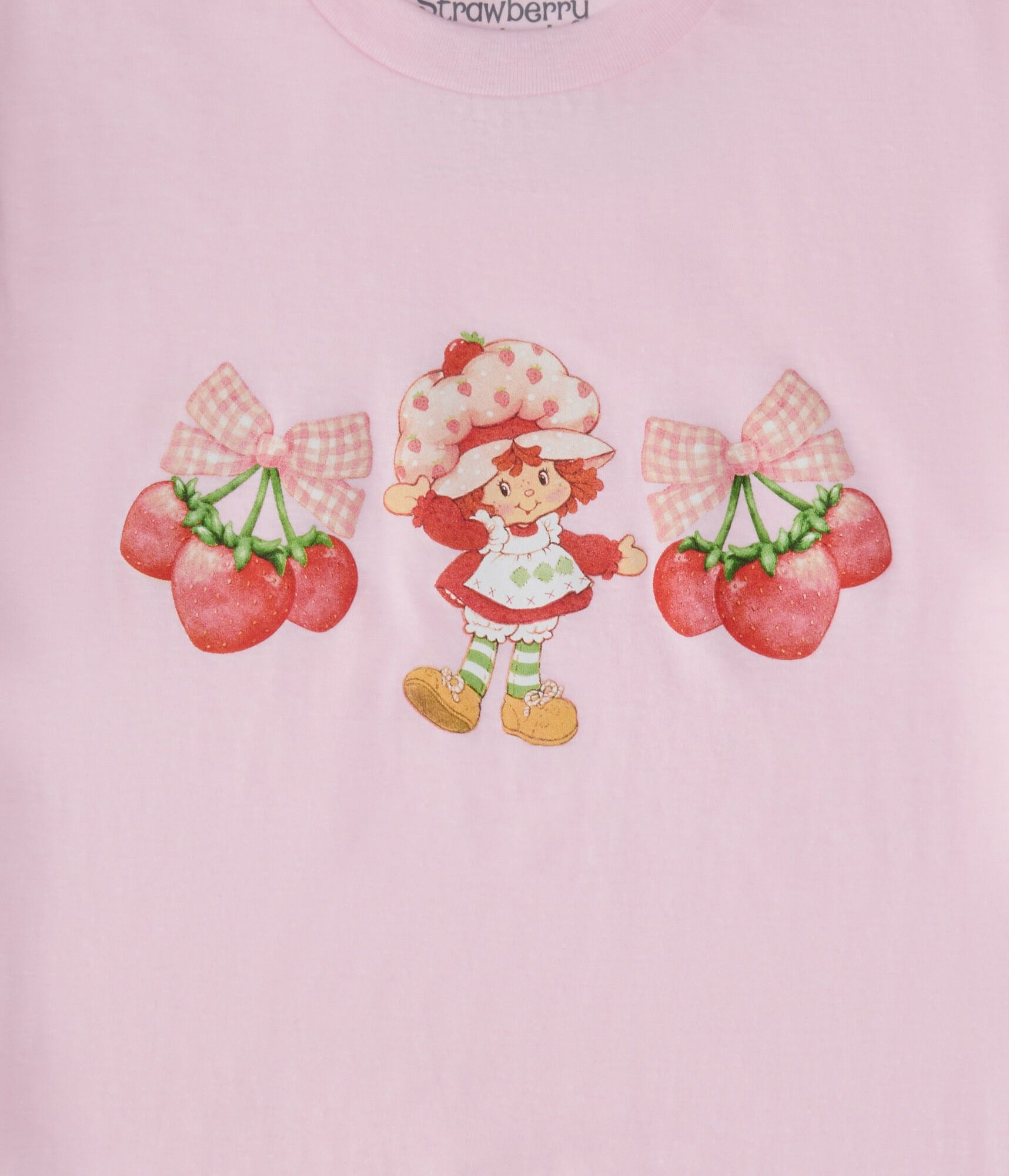 Strawberry Shortcake Bows Relaxed Graphic Tee