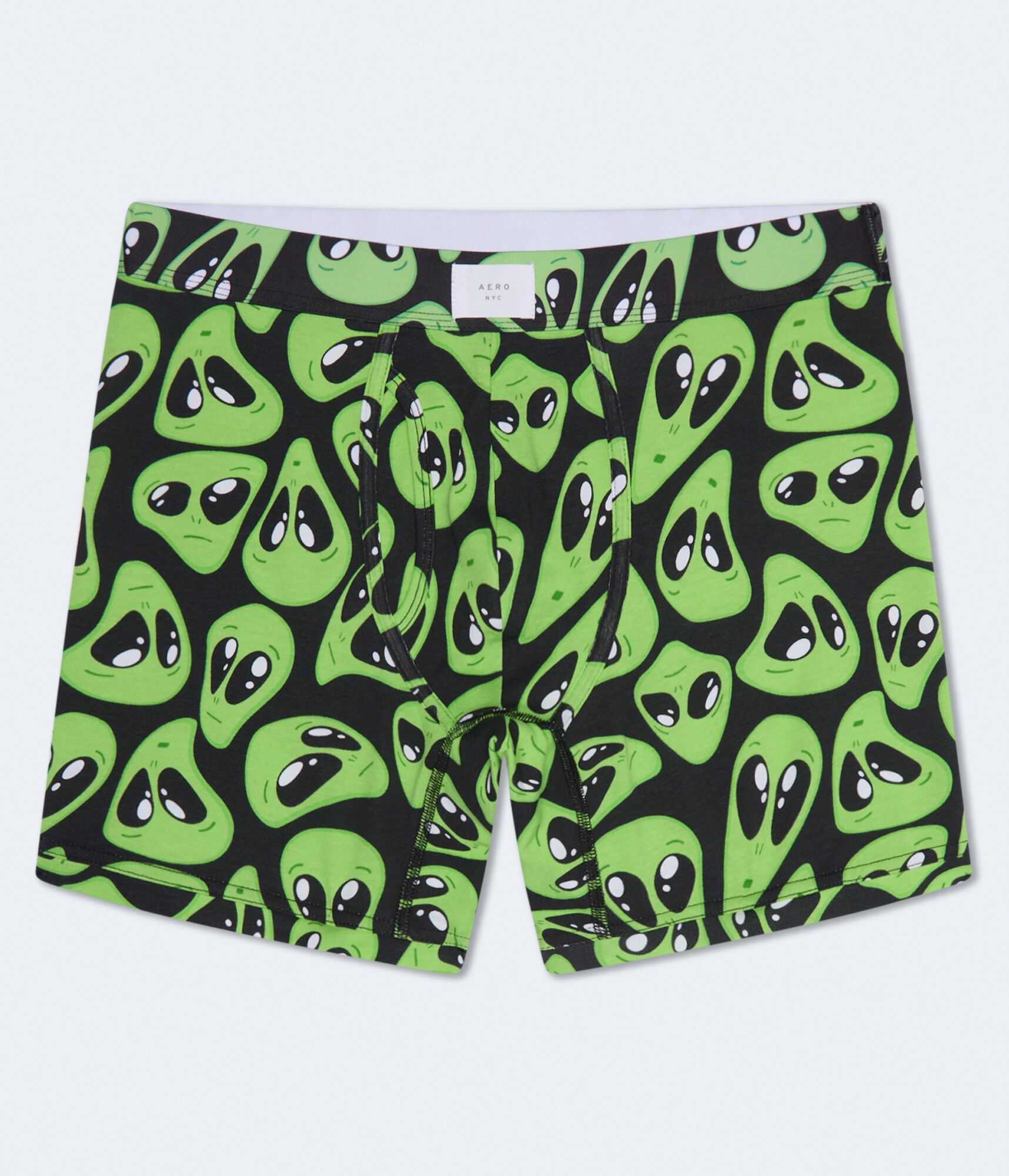 Alien Faces 6" Boxer Brief