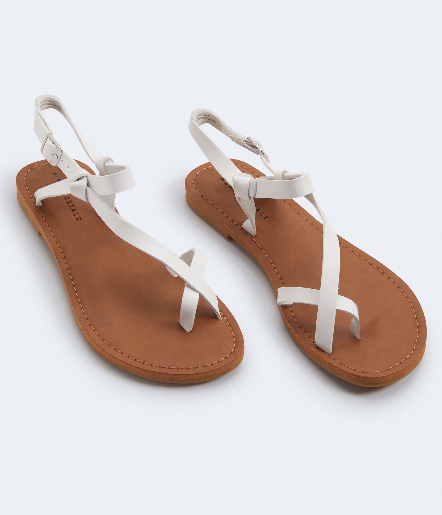 criss cross toe sandals