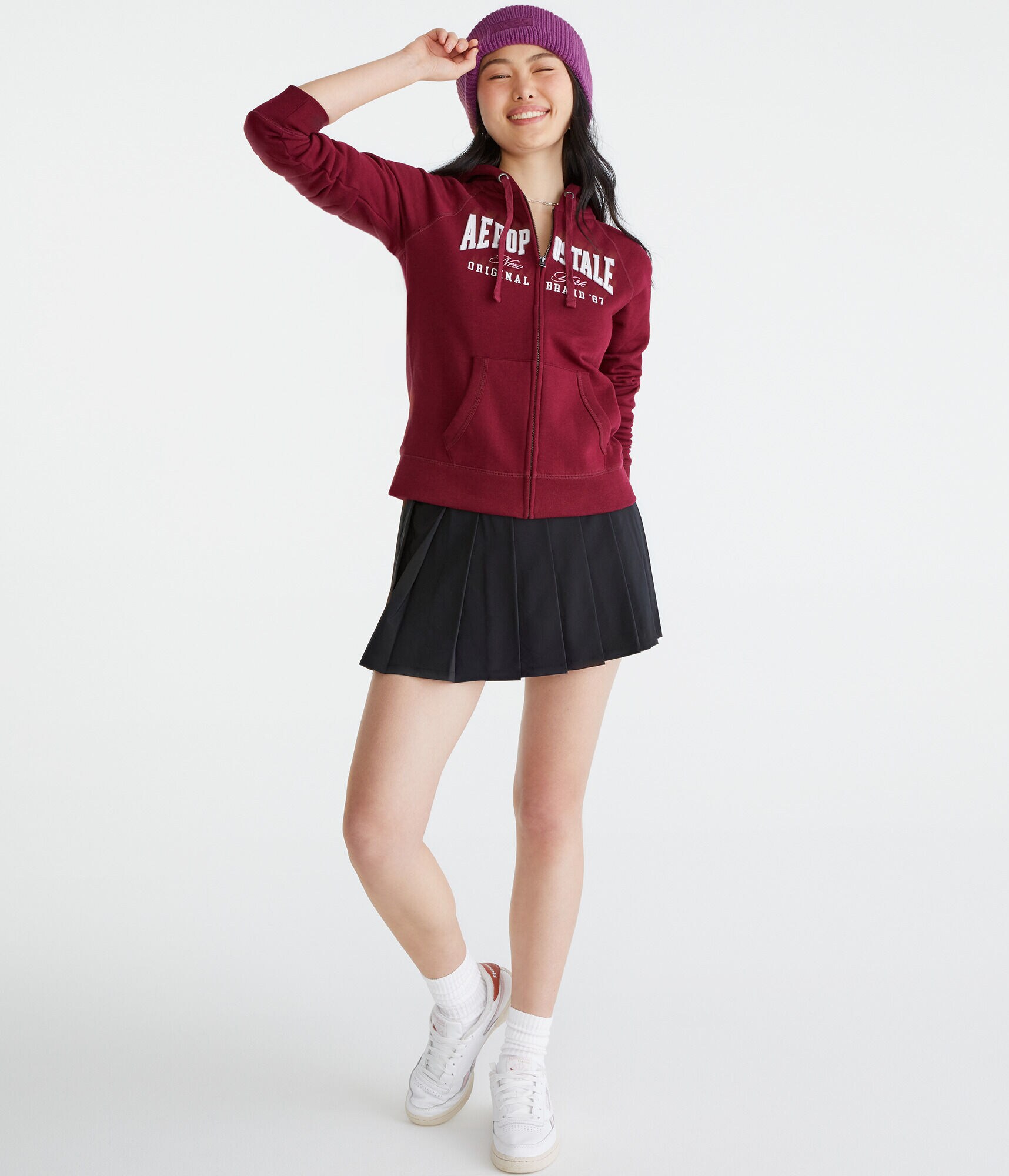 Aeropostale Original Brand Full-Zip Hoodie