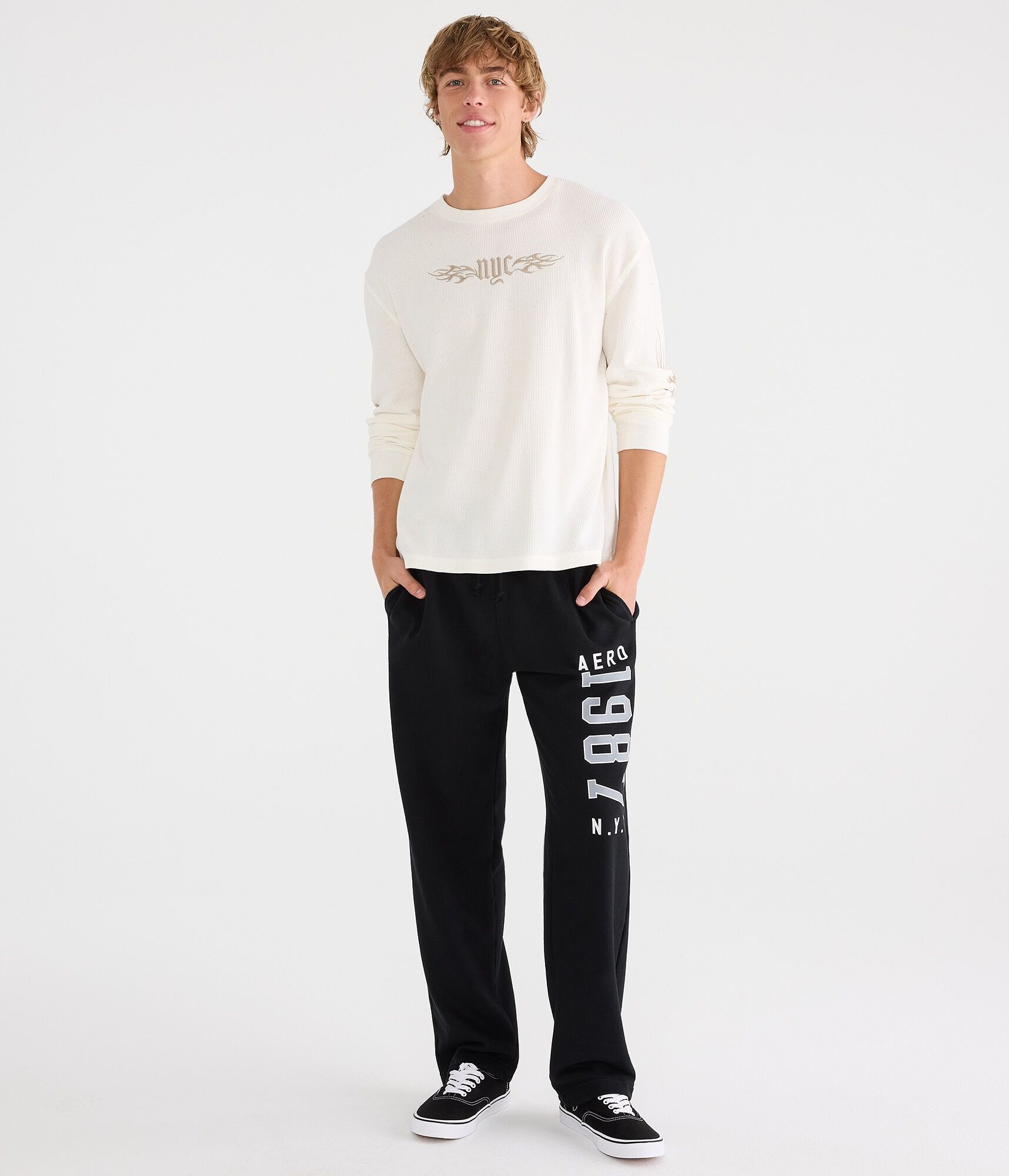 Aero 1987 Straight Leg Sweatpants