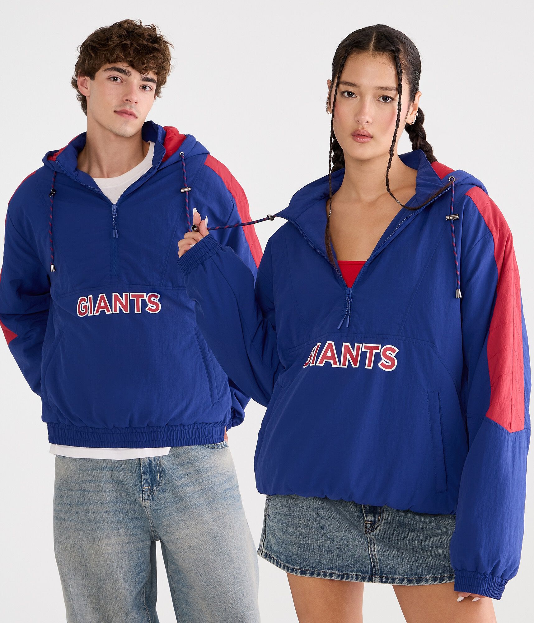New York Giants Hooded Sideline Jacket