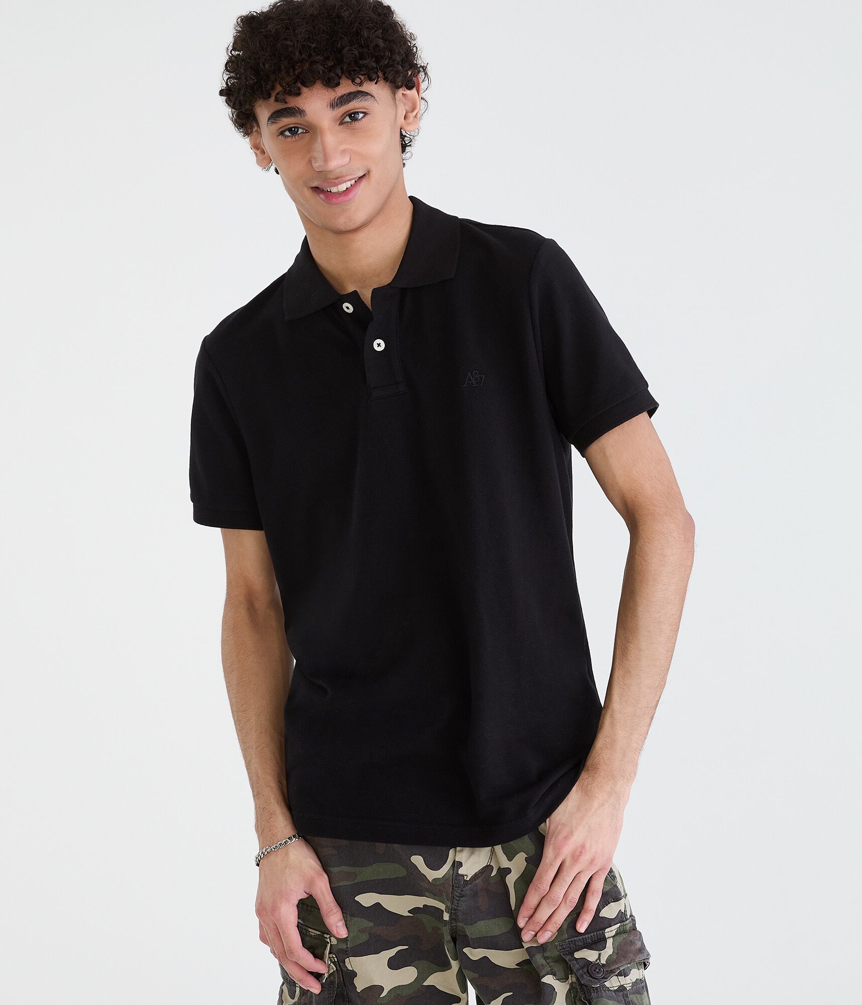 Tonal A87 Logo Piqu&eacute; Polo