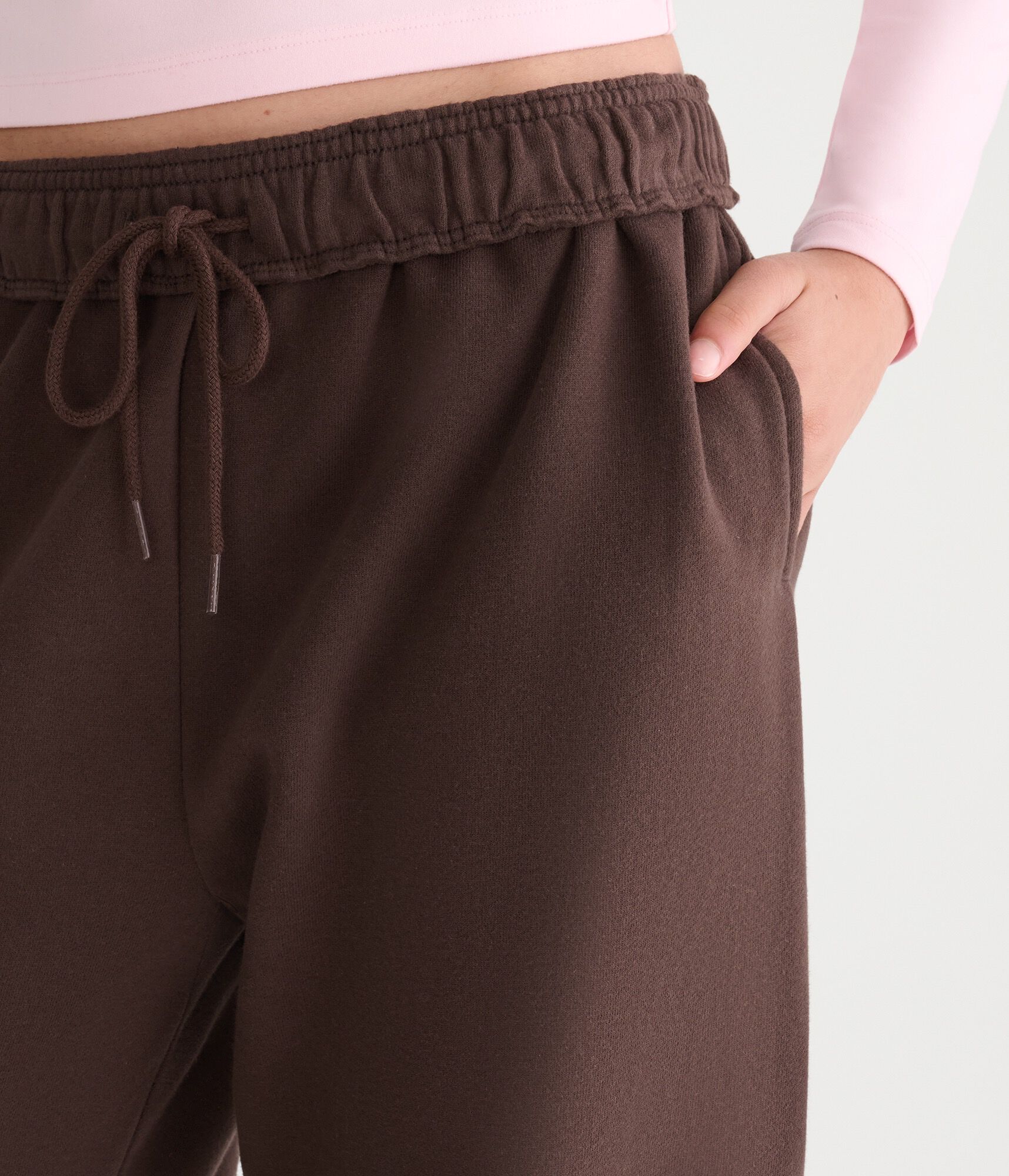 Cloud Soft Mid-Rise Straight Leg Sweatpants