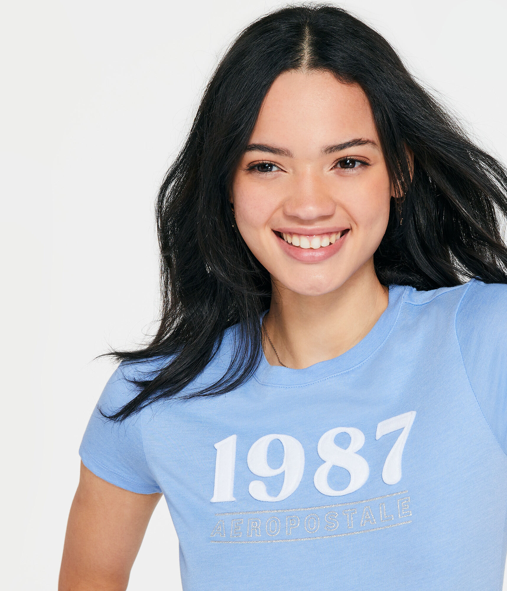 Aeropostale 1987 Appliqu&eacute; Graphic Tee