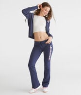 Aeropostale Rose Fit & Flare Sweatpants