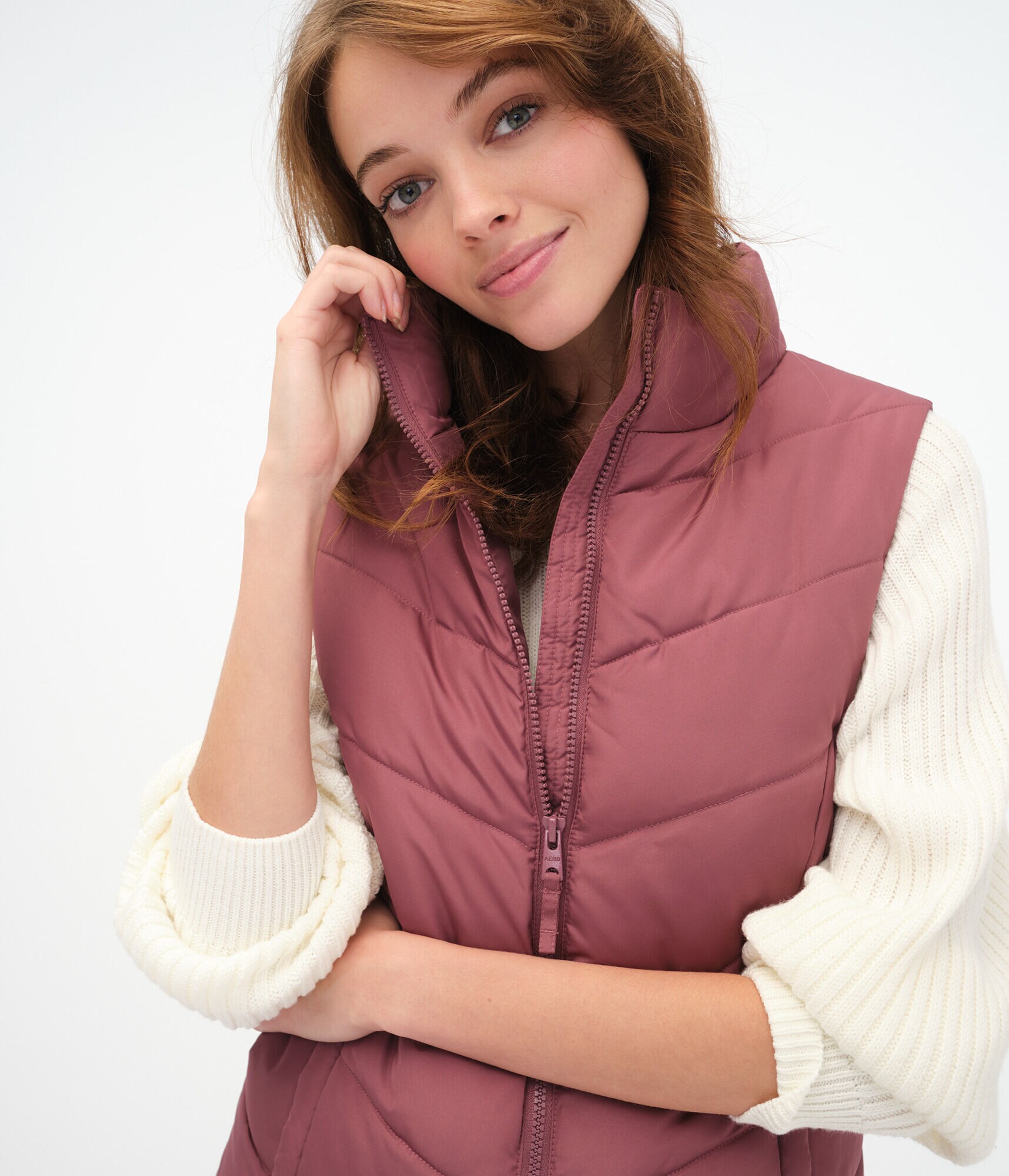 Chevron Lightweight Puffer Vest