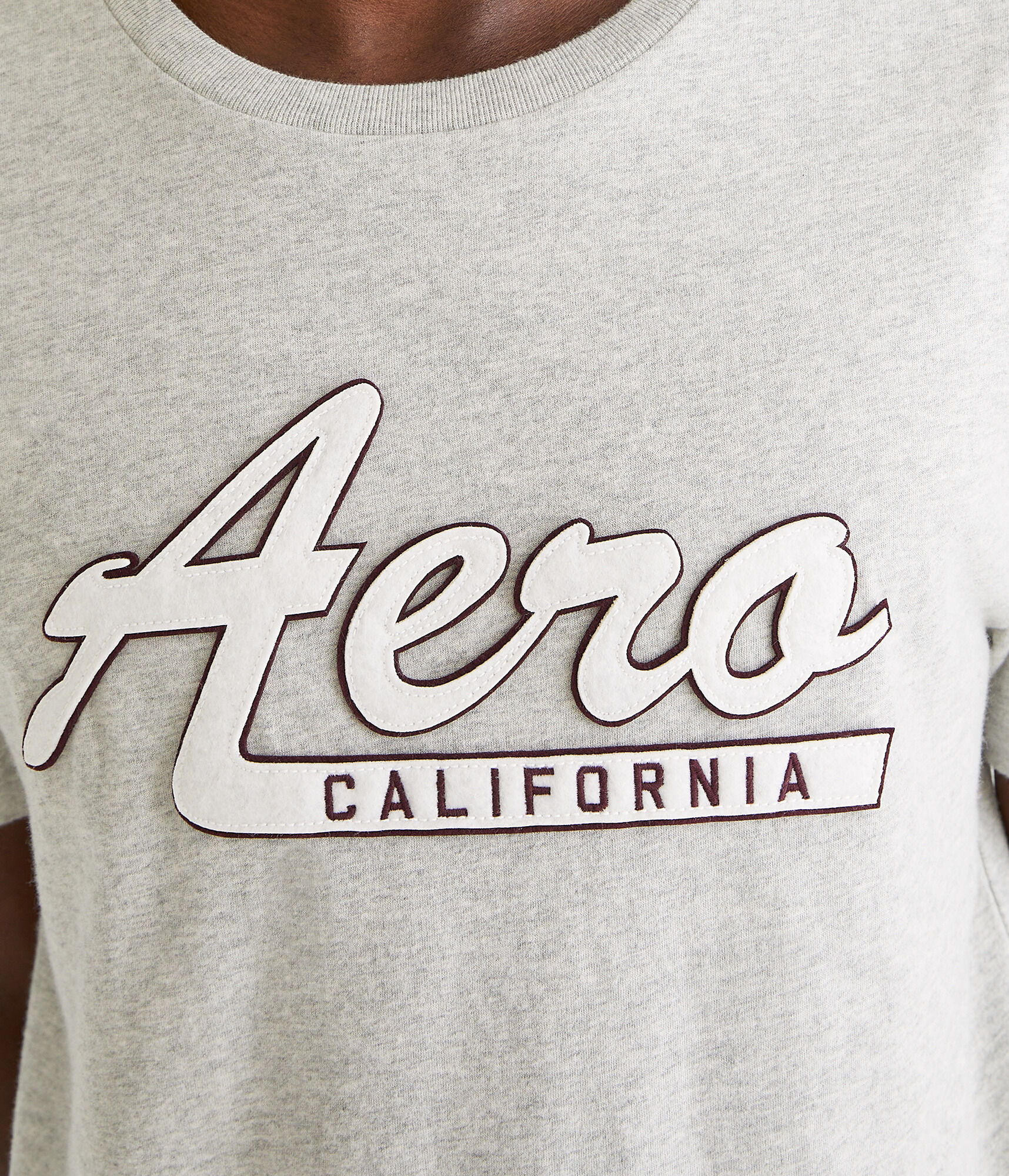 Aero California Script Appliqu&eacute; Graphic Tee