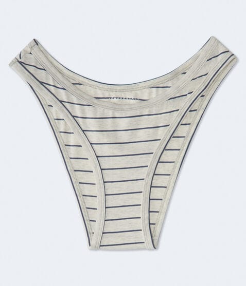 Striped High-Cut Bikini Striped High-Cut Bikini