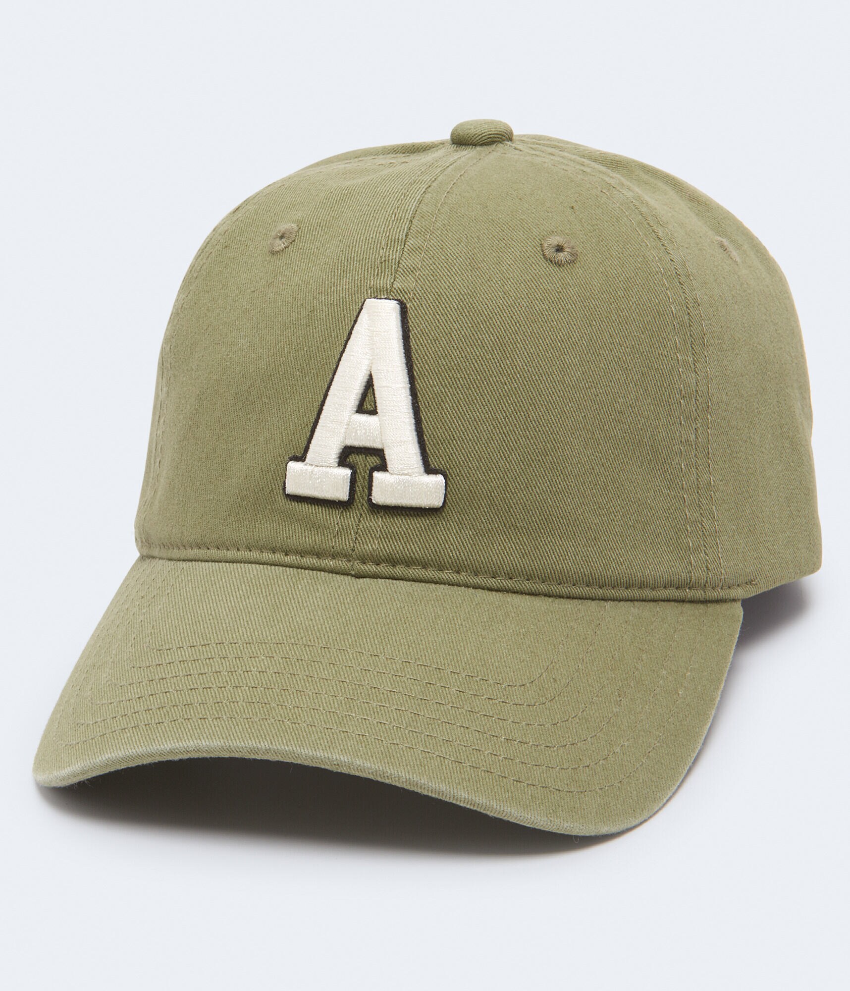 Embroidered letter adjustable hat