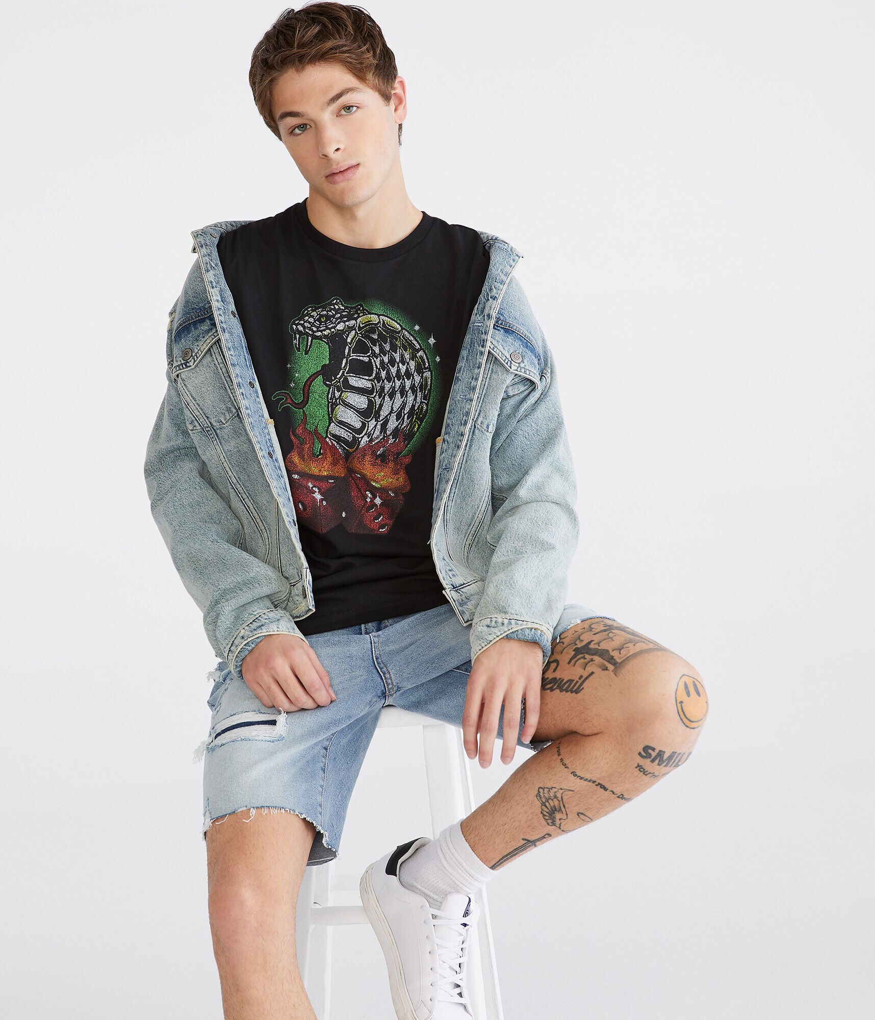 Snake Dice Graphic Tee