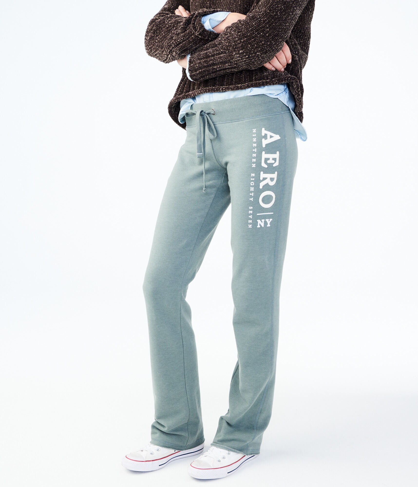 Aero NY Fit &amp; Flare Sweatpants