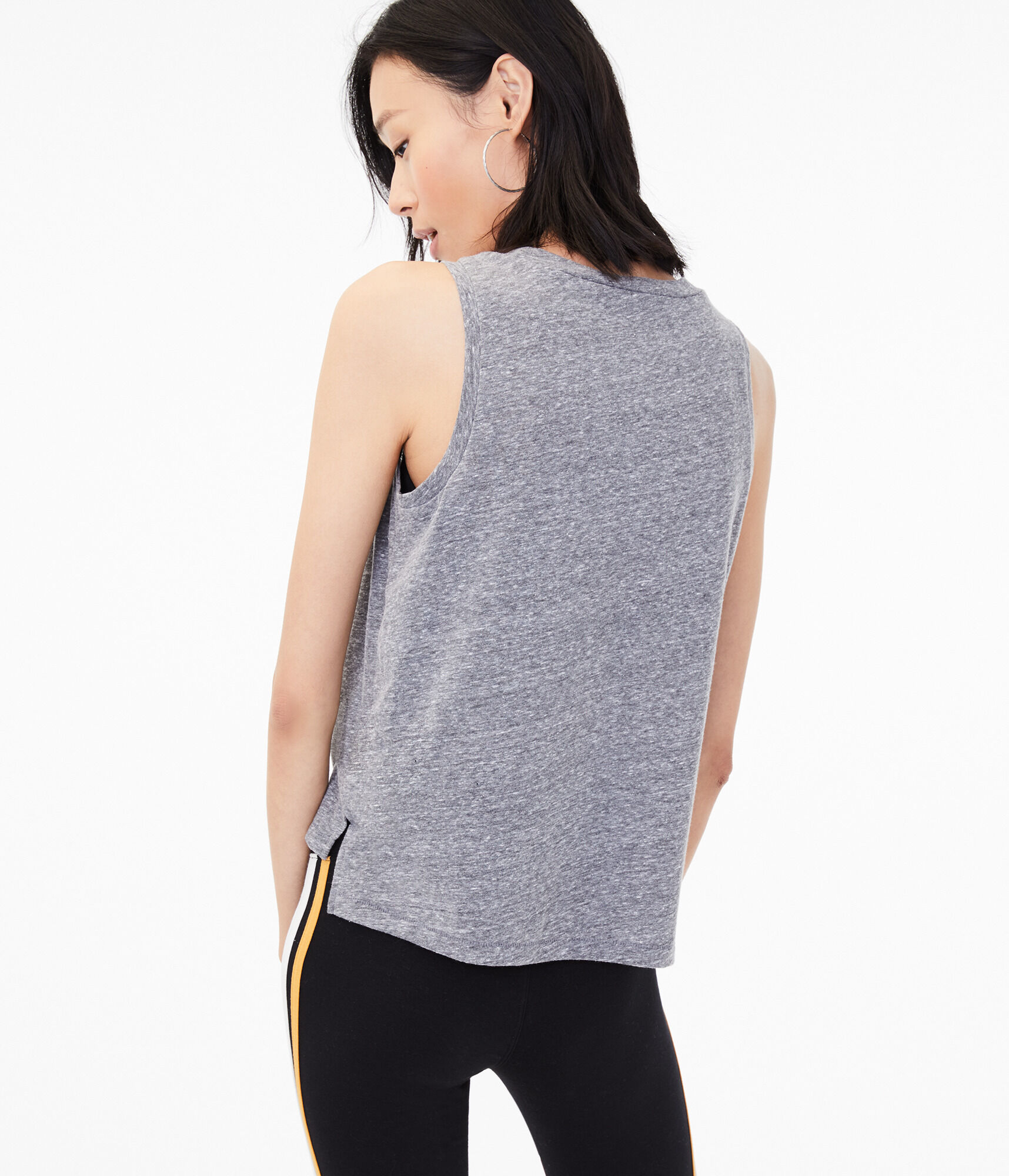 High-Low Muscle Tank