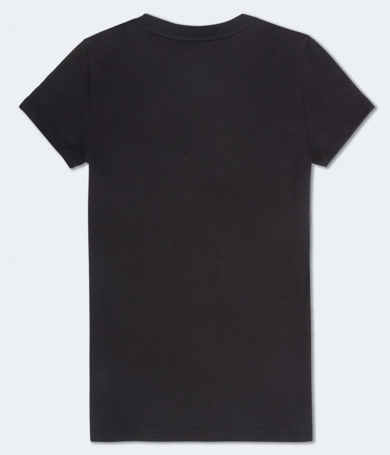 Rose Through Tee Aero Dotted Rose Graphic Tee