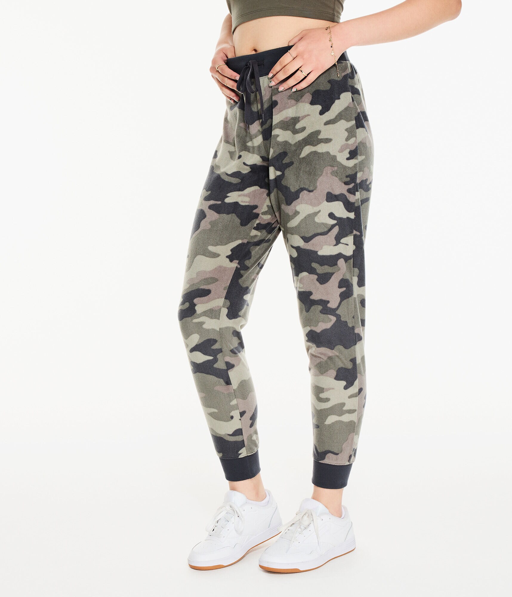Camo Polyfleece Joggers