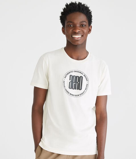 Aero Circle Logo Graphic Tee Aero Circle Logo Graphic Tee