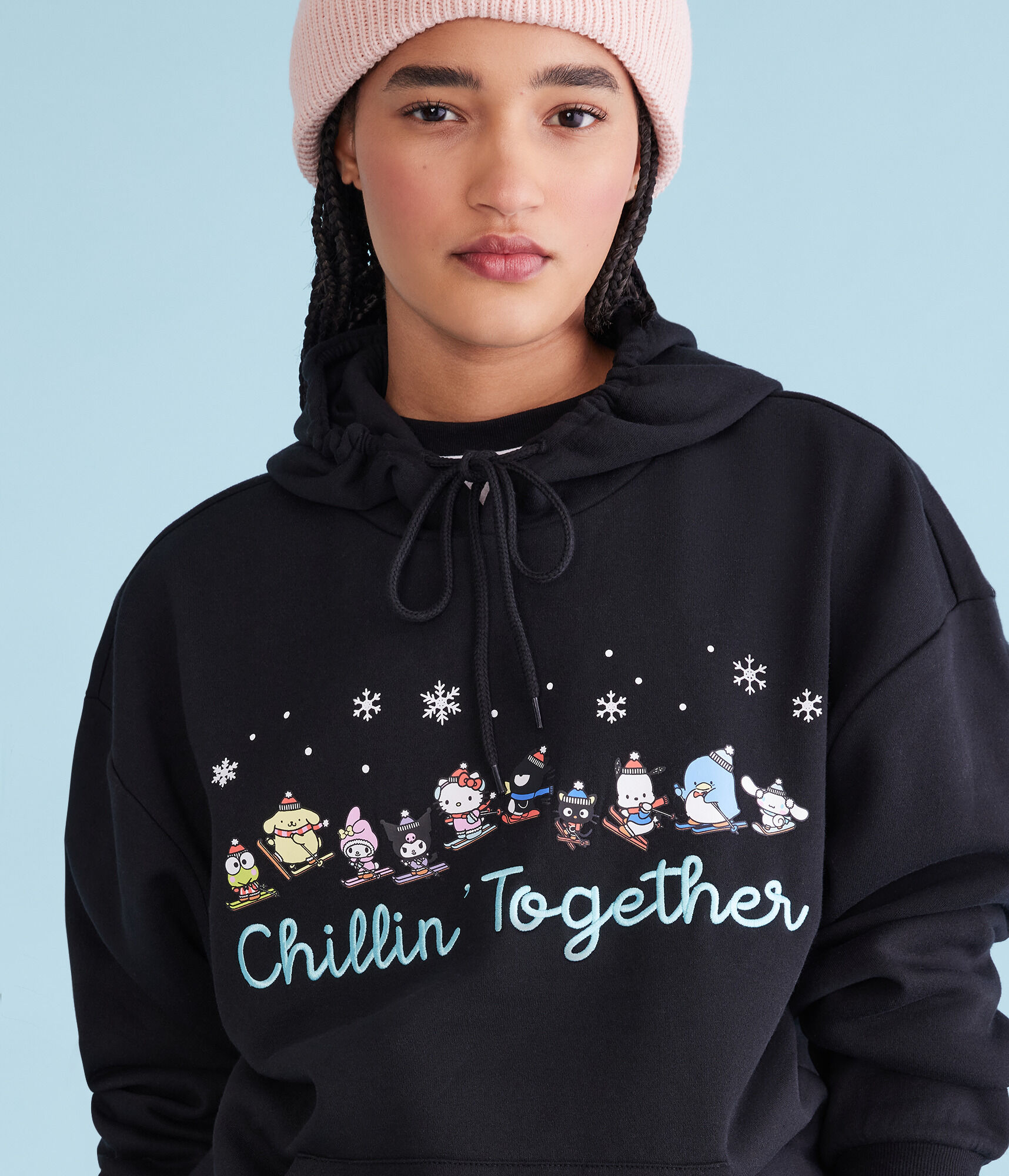 Hello Kitty Chillin' Pullover Hoodie