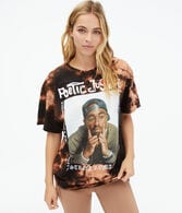 Poetic Justice Tie-Dye Boyfriend Graphic Tee***