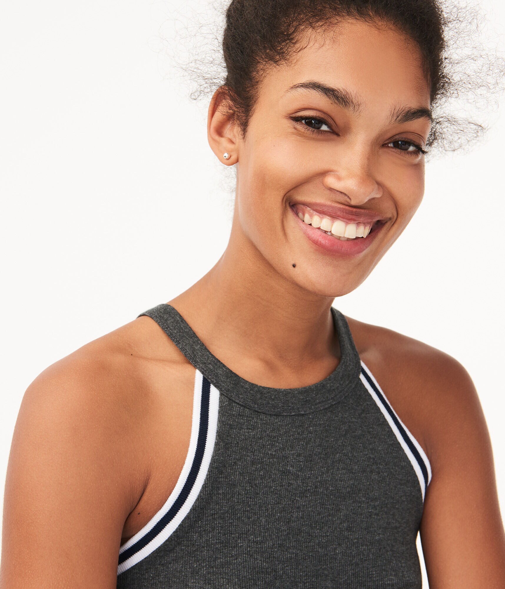 Striped Binding Heritage Tank