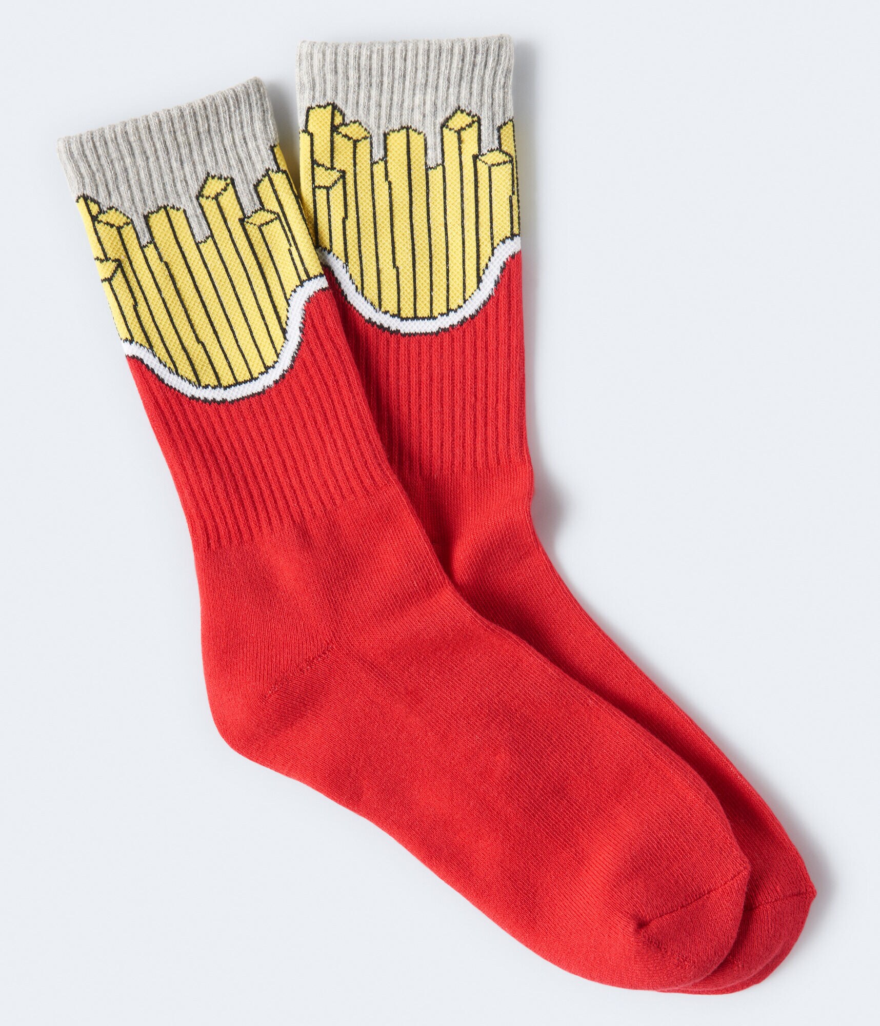 French Fries Crew Socks
