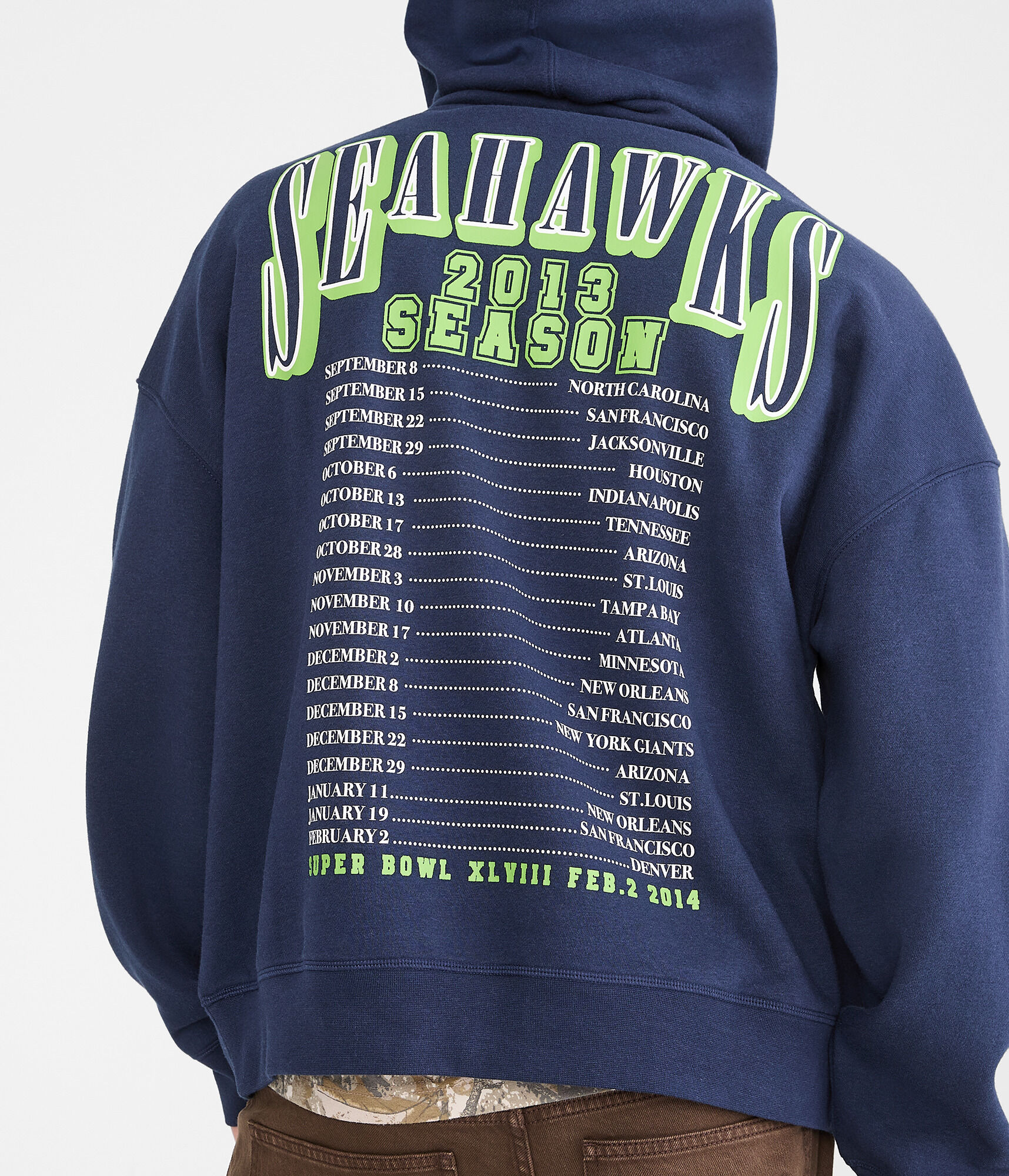 Seattle Seahawks 2013 Season Pullover Hoodie