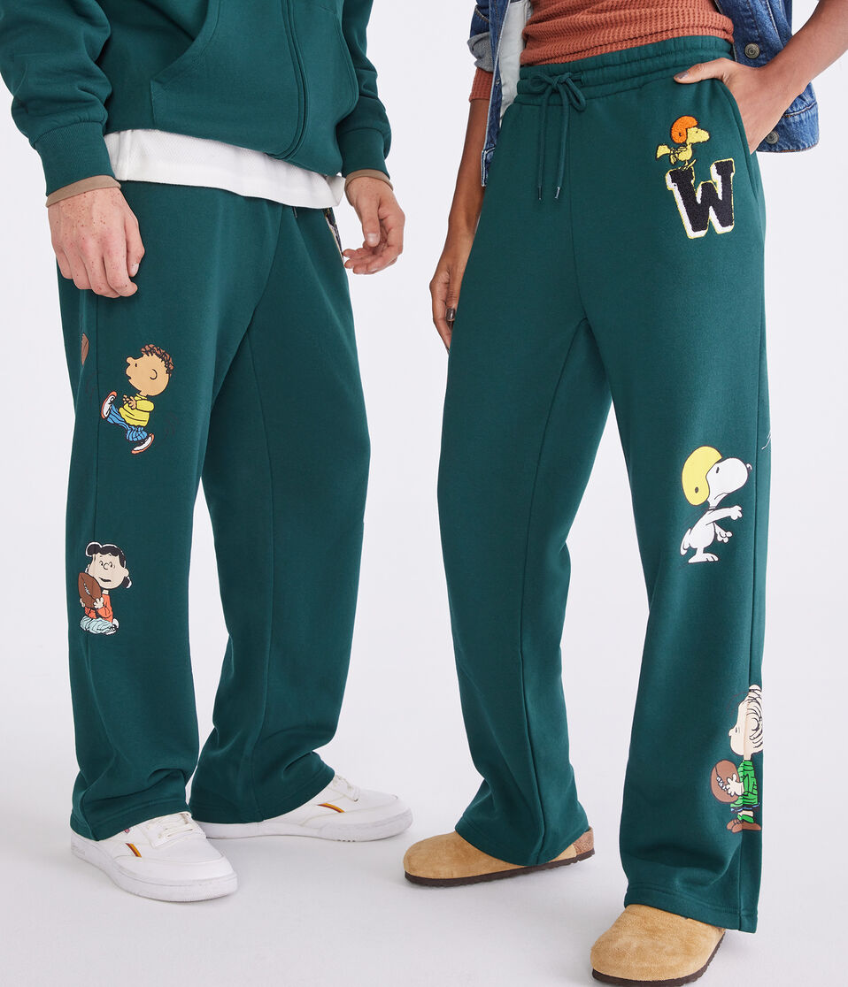 Peanuts® | Aéropostale Football Friends Straight Leg Sweatpants