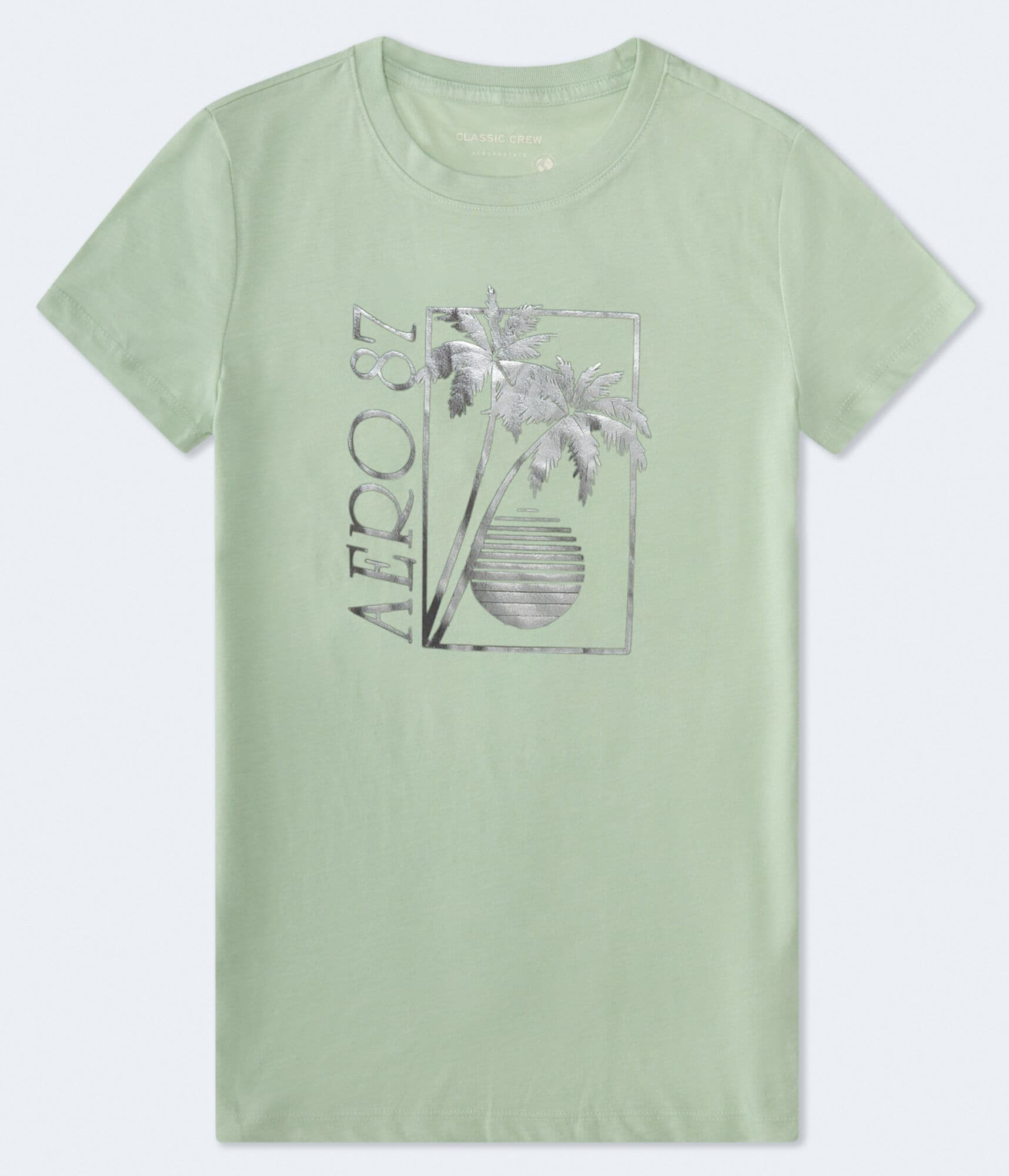 Aero 87 Palm Sunset Foil Graphic Tee
