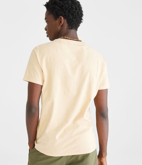 Aero NYC Box Logo Appliqué Graphic Tee