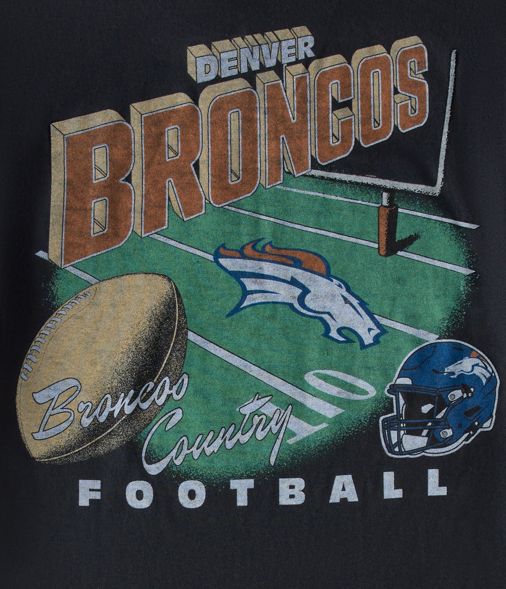 Denver Broncos Field Goal Relaxed Graphic Tee