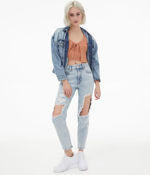 High-Rise Stretch Mom Jean High-Rise Stretch Mom Jean