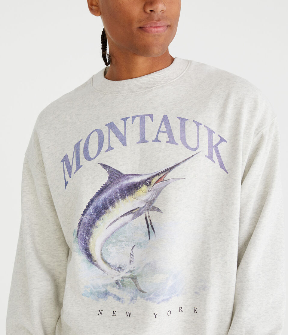 Montauk New York Crew Sweatshirt