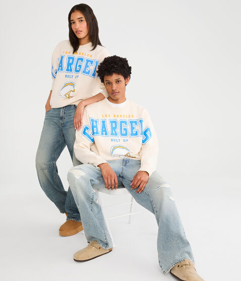 Los Angeles Chargers Crew Sweatshirt Los Angeles Chargers Crew Sweatshirt