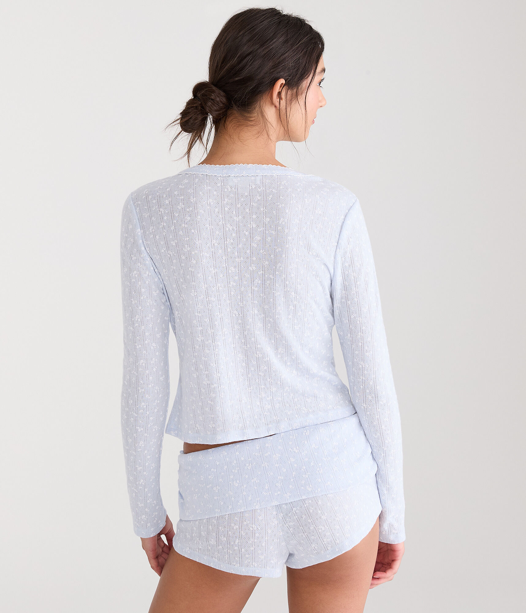 Long Sleeve Floral Sleep Cardigan