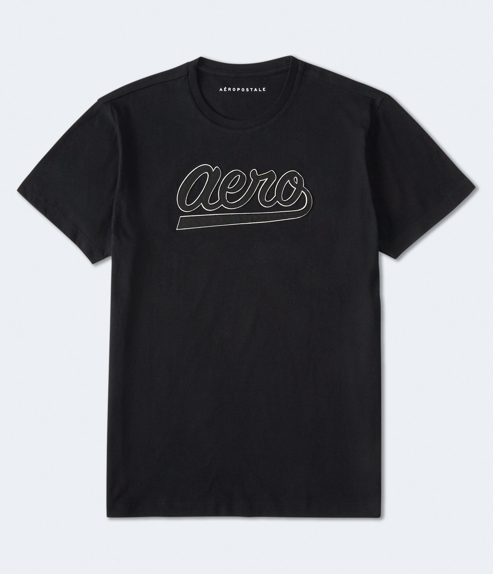 Aero Script Appliqué Graphic Tee