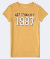 Aeropostale 1987 Appliqué Graphic Tee