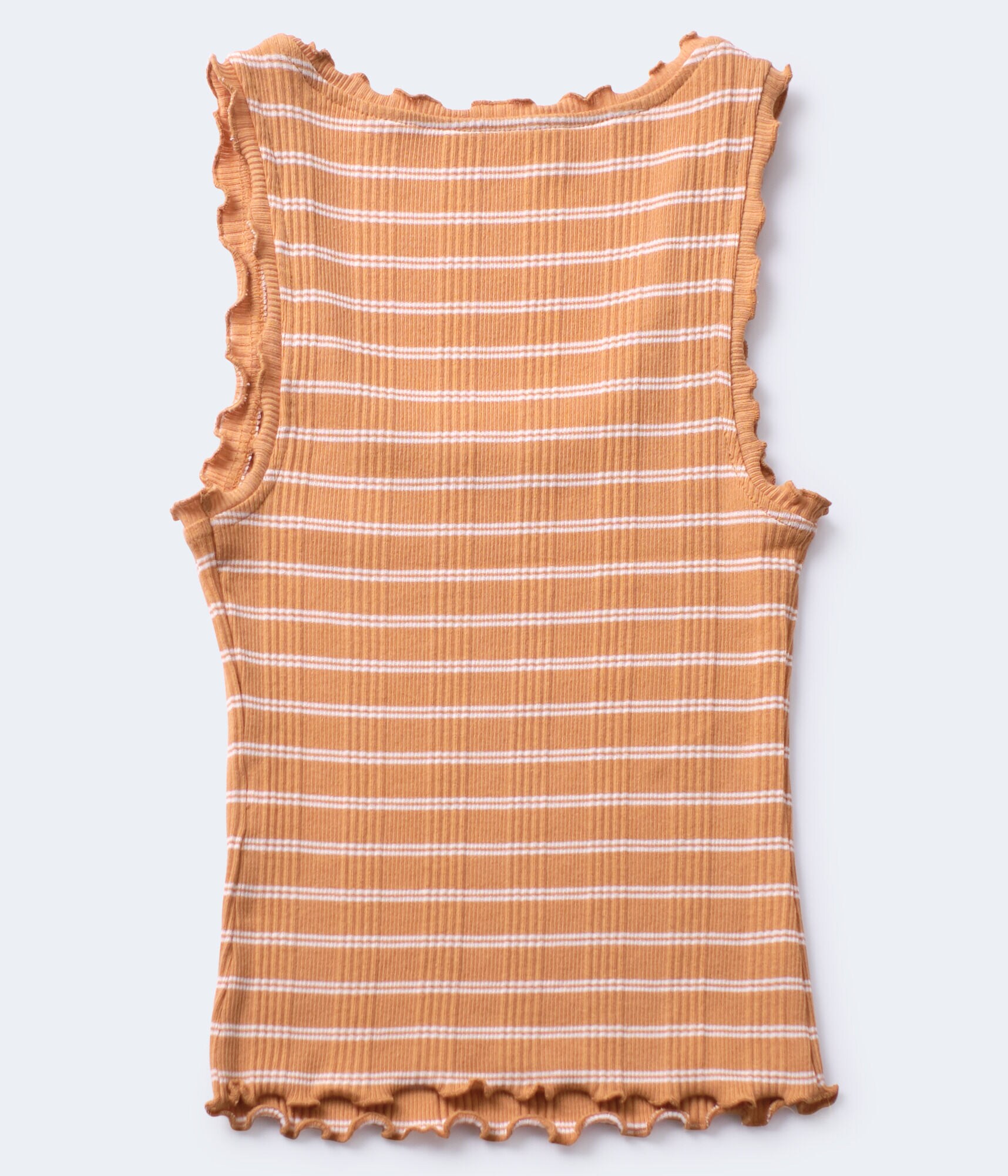 Ribbed Striped Bodycon Tank