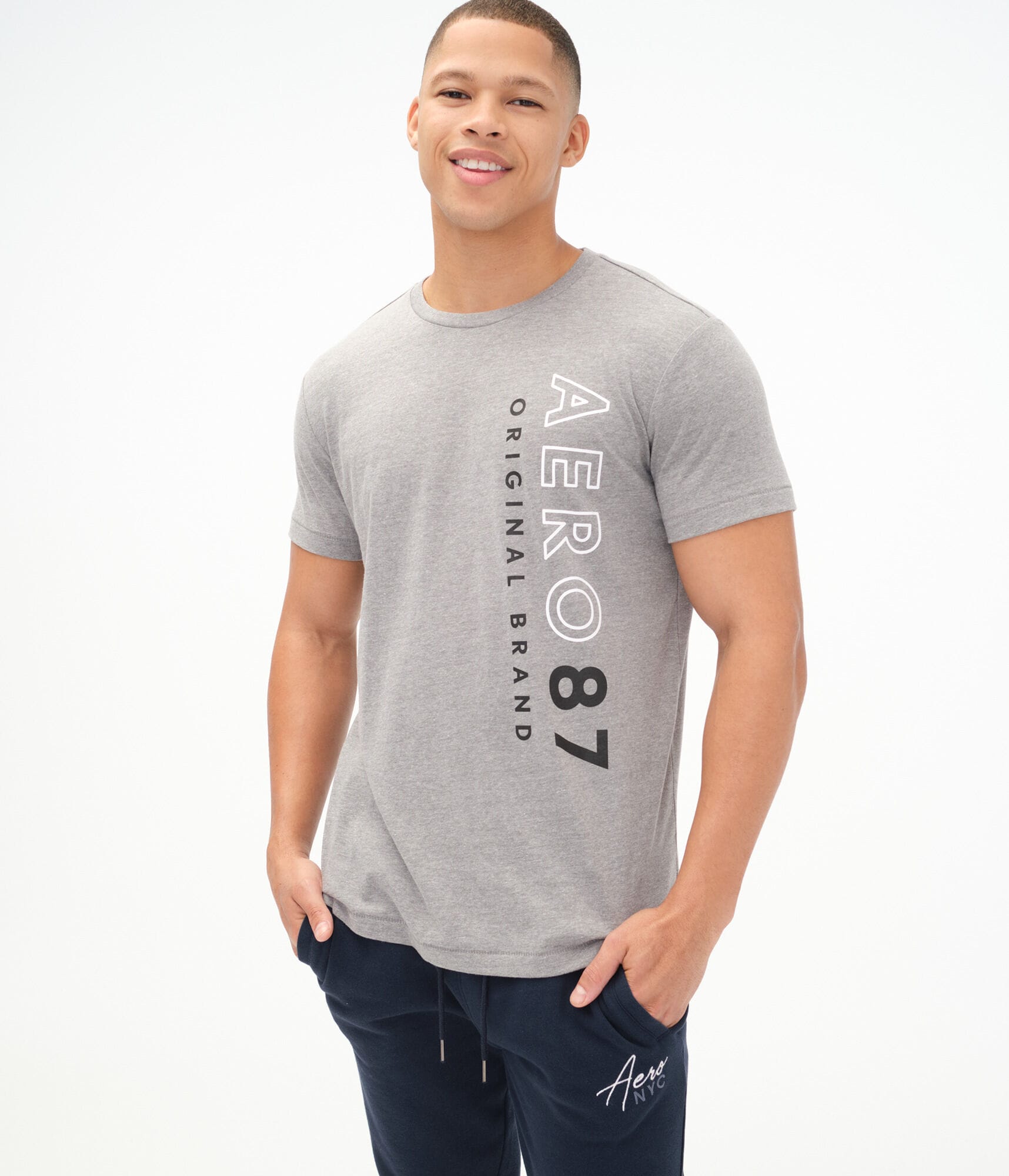 Vertical Aero87 Original Brand Graphic Tee