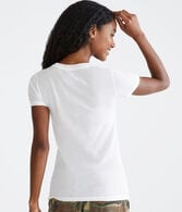 Boxed Flower Foil Graphic Tee