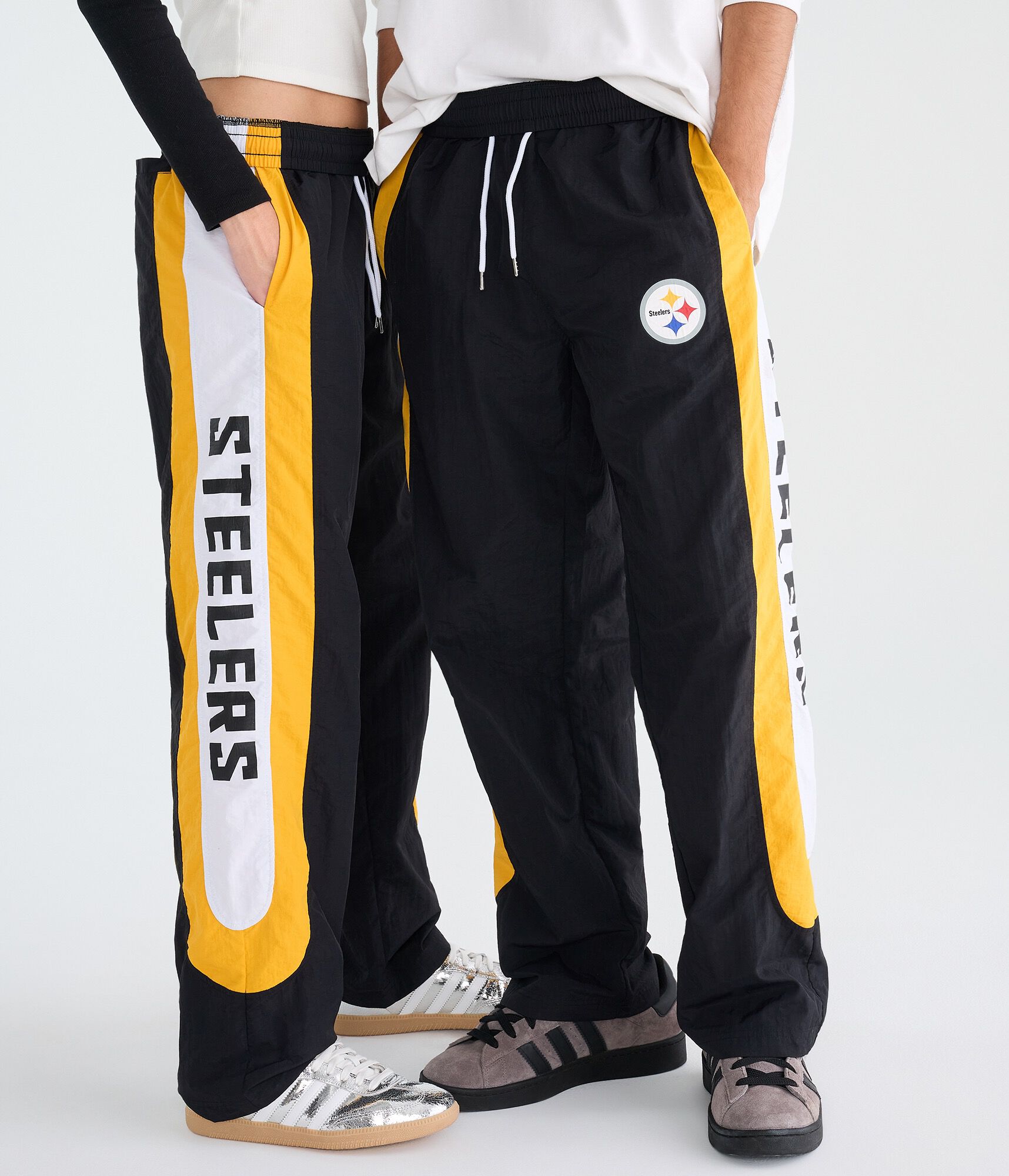 Pittsburgh Steelers Nylon Track Pants