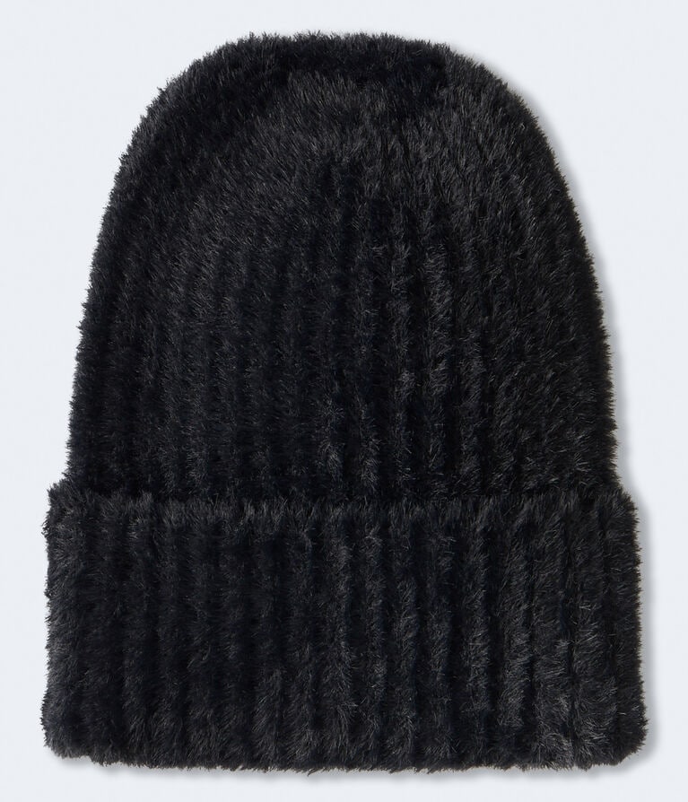 Bella Eyelash Yarn Beanie