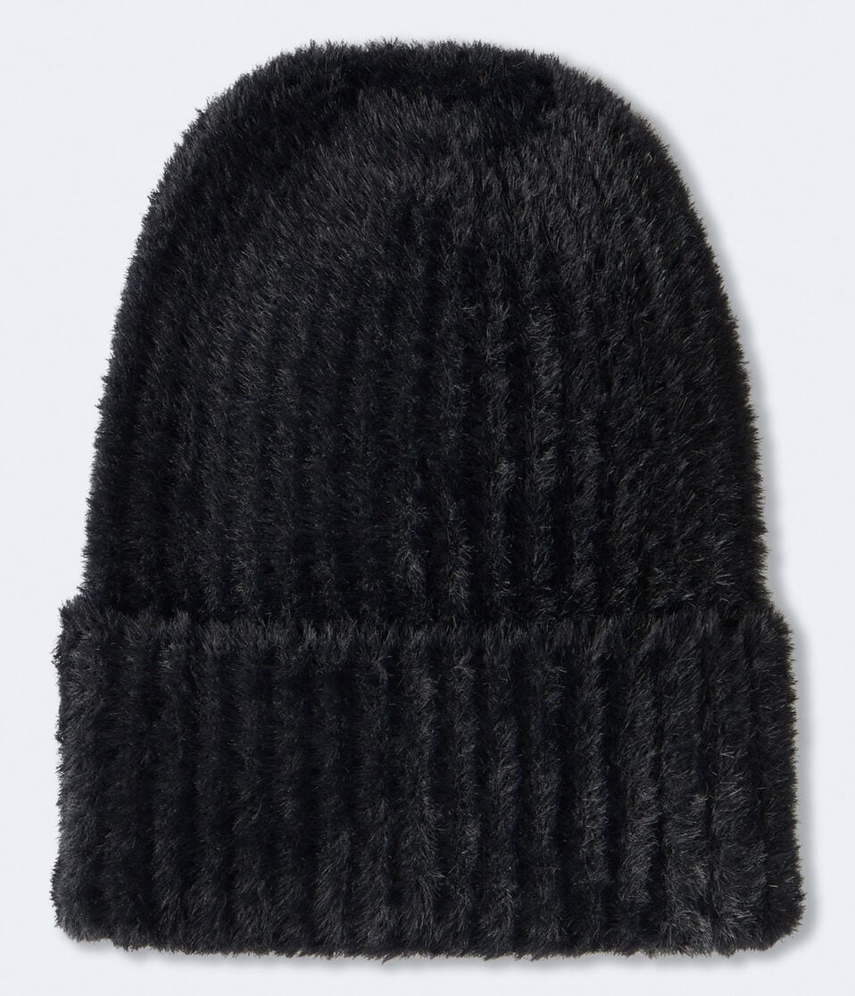 Bella Eyelash Yarn Beanie