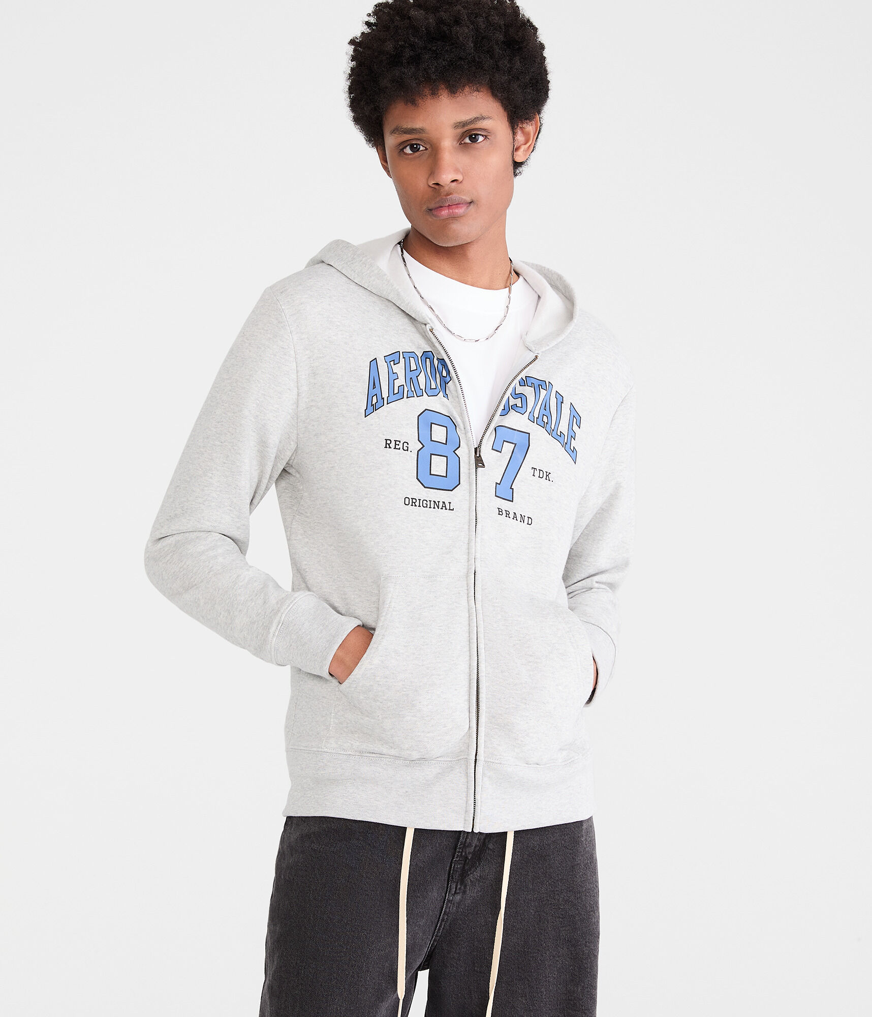 Aeropostale 87 Full-Zip Hoodie