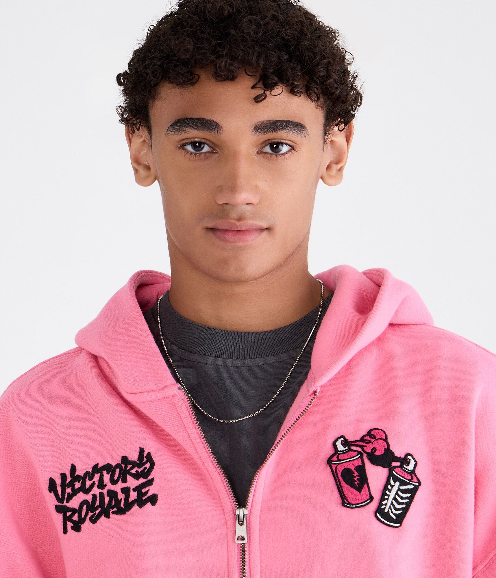 Fortnite Victory Royale Boxy Full-Zip Hoodie