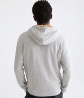 Aeropostale Logo Sherpa-Lined Full-Zip Hoodie